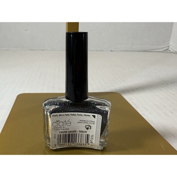 Ciate Caviar Pearl Black & Paint Pots Nail Polish Ghetto Fabulous 017 Mani Set - Picture 5 of 11